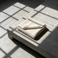 Monolith Alabaster waffle throw
